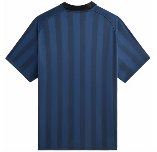 Camisa Jersey Kith "Shadow Stripe Marcel Soccer Gulf" Azul