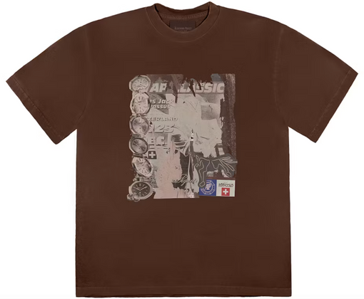 Camiseta Travis Scott x Audemars Piguet "Classic" Marrom