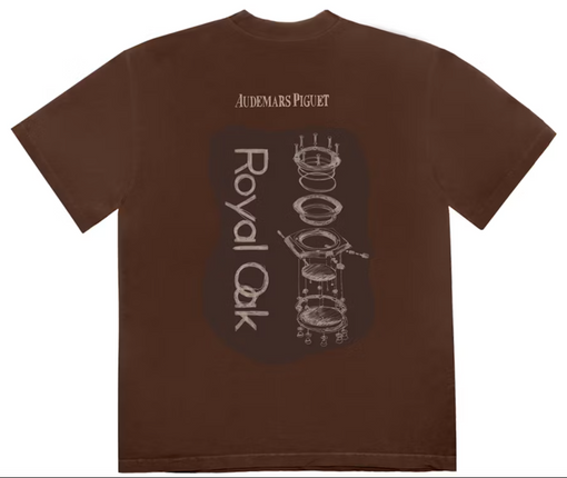 Camiseta Travis Scott x Audemars Piguet "Classic" Marrom