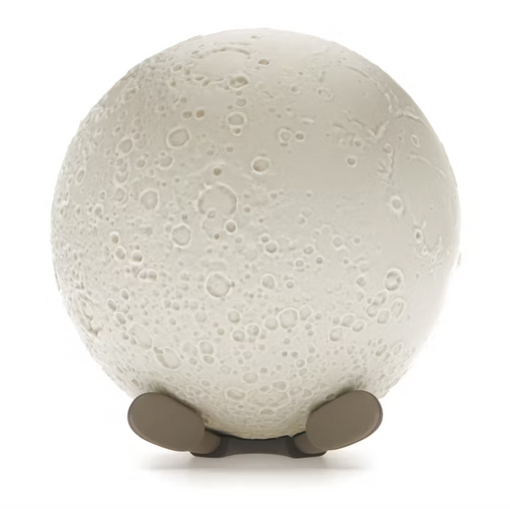Boneco Lâmpada de Mesa Kaws "Holiday Big Moon" Cinza