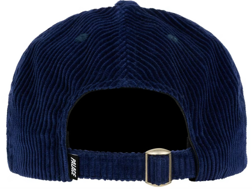 Boné Palace 6-Panel "Corduroy SS24" Azul