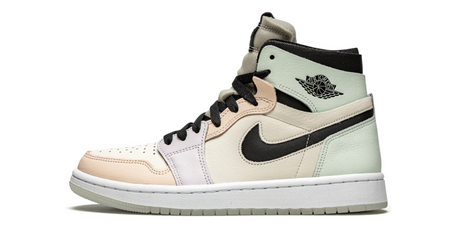 Tênis Jordan 1 High Zoom Air CMFT Wmns "Easter" Multicolor (Amarelado)