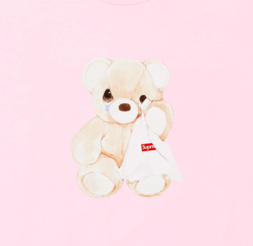 Camiseta Supreme Bear SS25 "Light Pink" Rosa