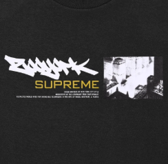 Camiseta Supreme x Zoo York Dynasty SS25 "Black" Preto