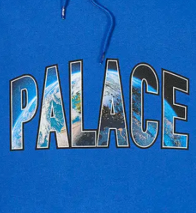 Moletom Palace Earthy FW24 "Blue Berry" Azul