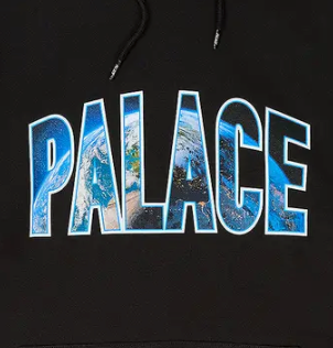 Moletom Palace Earthy FW24 "Black" Preto