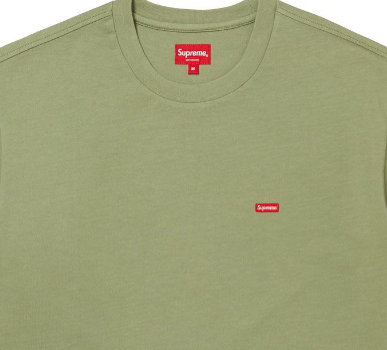 Camiseta Supreme "Small Logo" Verde