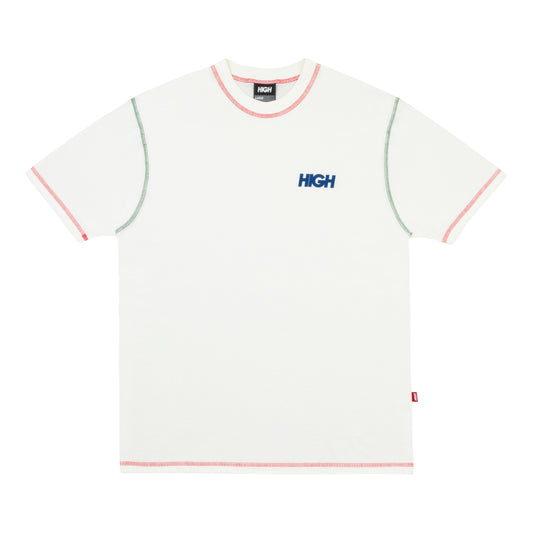 Camiseta High "Colored" Branco/Verde 4000