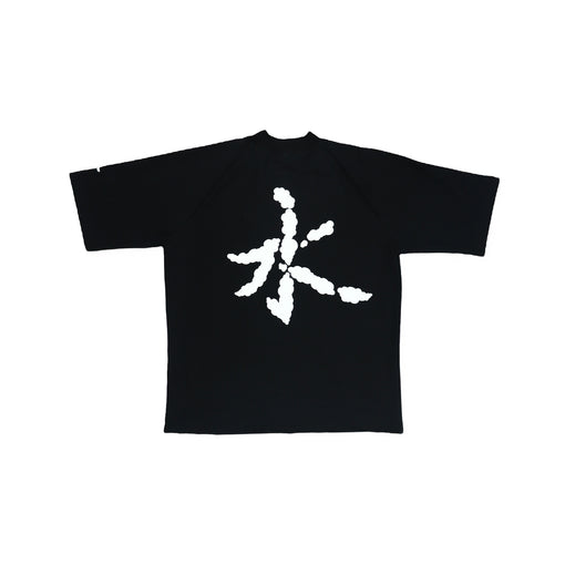 Camiseta Oversized Shui "3D Cloud" Preto