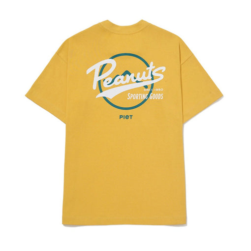 Camiseta Piet x Peanuts "Baseball Snoopy" Amarelo