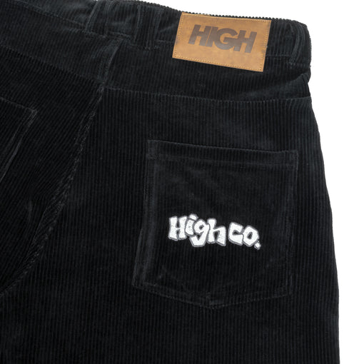 Calça High "Corduroy" Preto