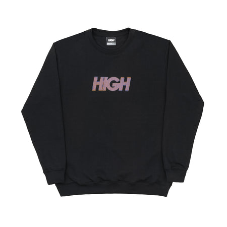 Crewneck High "Olograph Logo" Preto