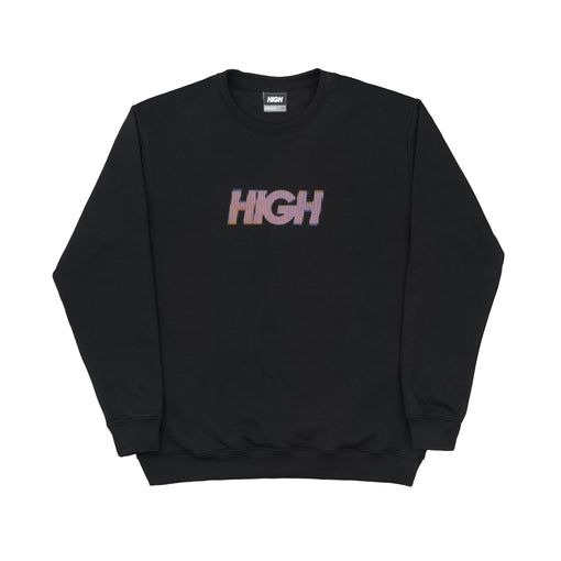 Crewneck High "Olograph Logo" Preto