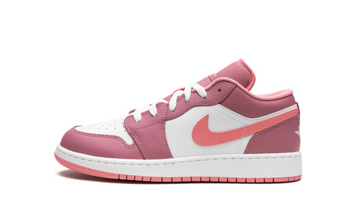 Tênis Jordan 1 Low "Desert Berry" GS Rosa/Branco