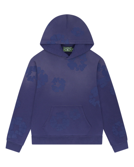 Moletom Denim Tears Mono Cotton Wreath Hoodie Washed Blue Azul