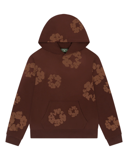 Moletom Denim Tears Mono Cotton Wreath Hoodie Brown Marrom