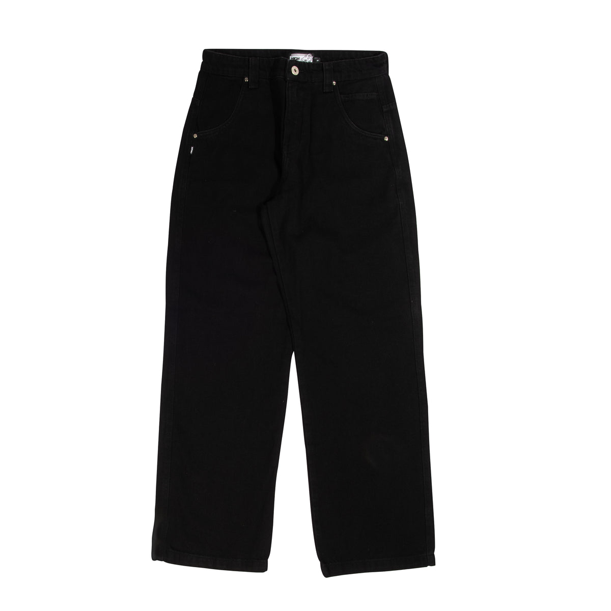 Calça Jeans High "H-Line" Preto