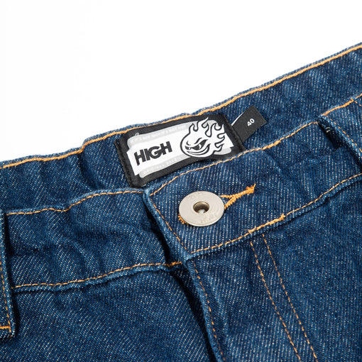 Calça Jeans "H-Line" Azul