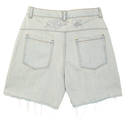 Shorts Feminino High Denim "Blue" Azul Claro
