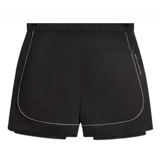 Shorts Kith "K-Tech Jordan Tech" Preto