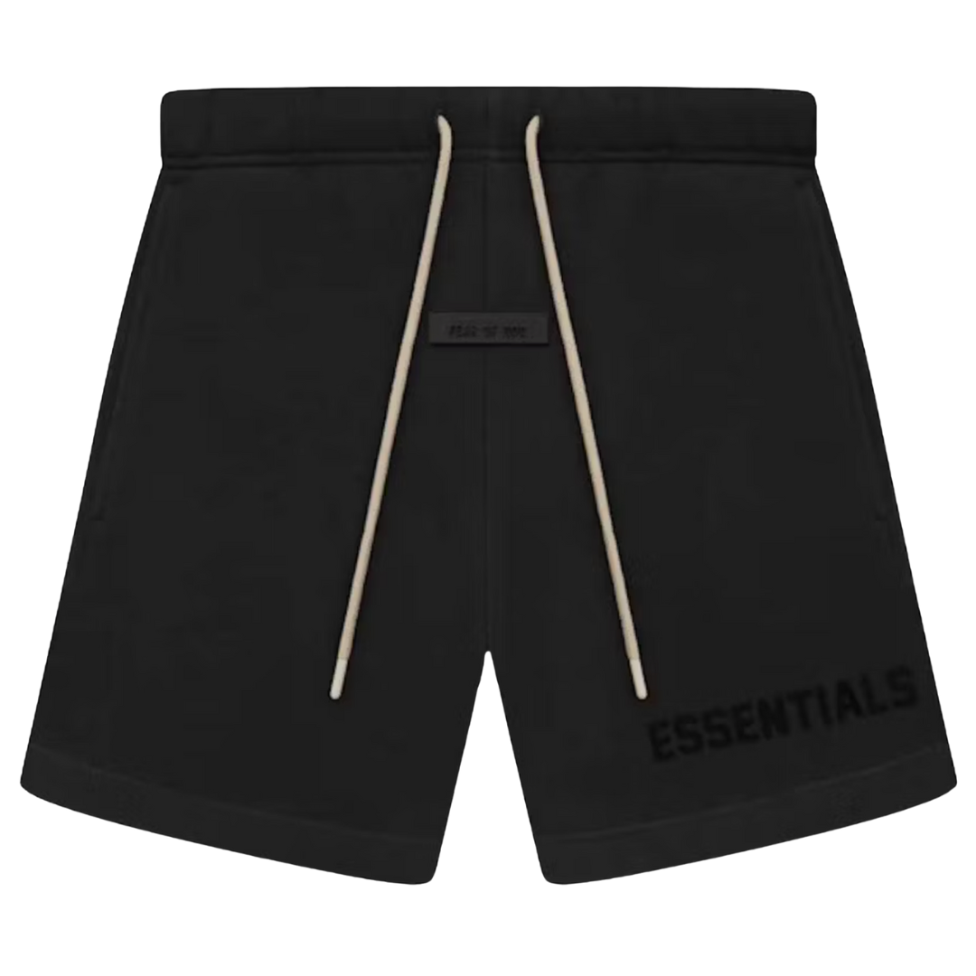 Shorts Essentials Fear of God "Jet Black SS23" Preto