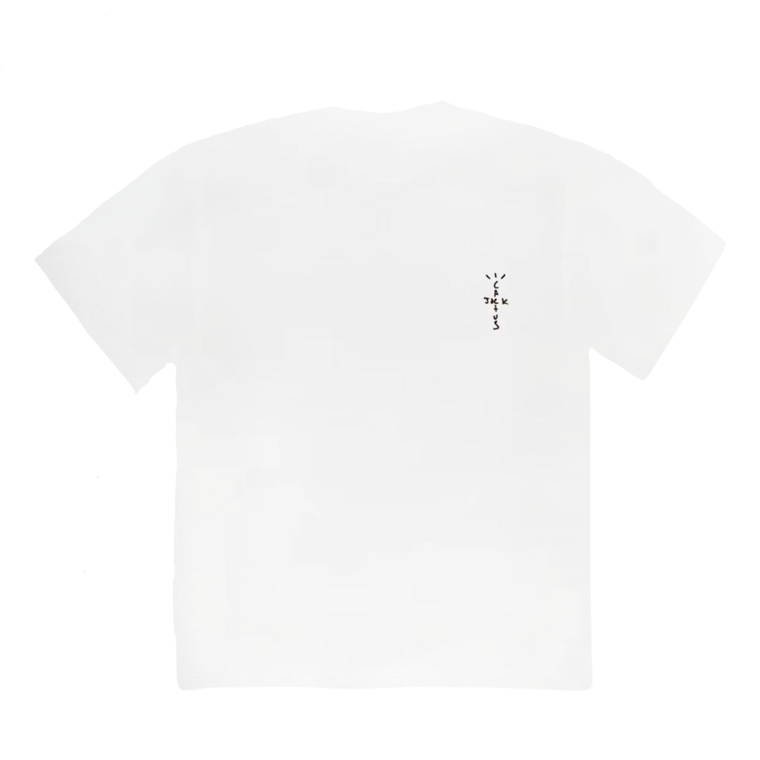 Camiseta Travis Scott "CJ" Branco *UNIDADE*