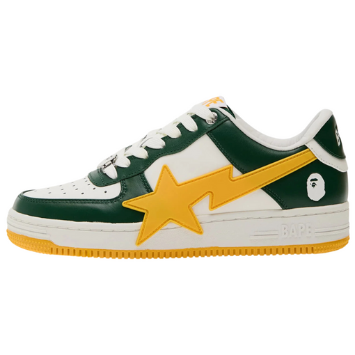 Tênis A Bathing Ape Bape Sta #3 M2 "Green/Yellow" Verde/Amarelo