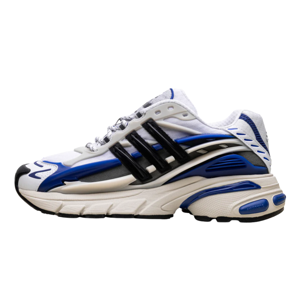 Tênis Pharrell Williams x adidas Adistar "Jellyfish Focus Olive Core Black Royal" Azul/Branco