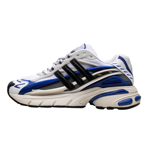 Tênis Pharrell Williams x adidas Adistar "Jellyfish Focus Olive Core Black Royal" Azul/Branco