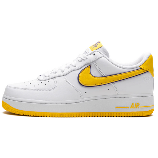 Tênis Nike Air Force 1 Low "Kobe Bryant Lakers Home" Branco