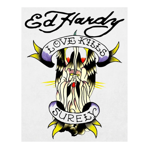 Regata Ed Hardy Love Kills Surely "White" Branco