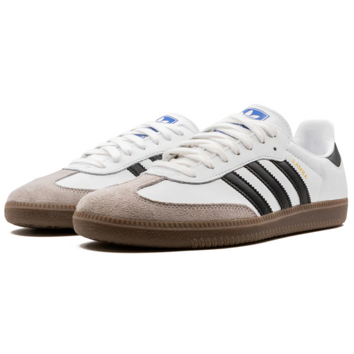 Tênis Adidas Samba OG "Cloud White Core Black" Branco