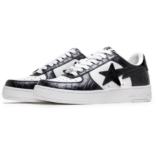 Tênis A Bathing Ape Bape Sta #3 "Black" Preto