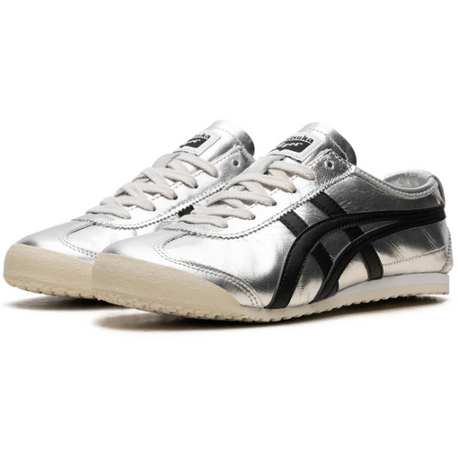 Tênis Onitsuka Tiger Mexico 66 "Black White" Prata/Preto