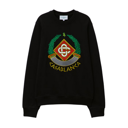 Camiseta Casablanca "Pentathlon Screen Printed " Preto