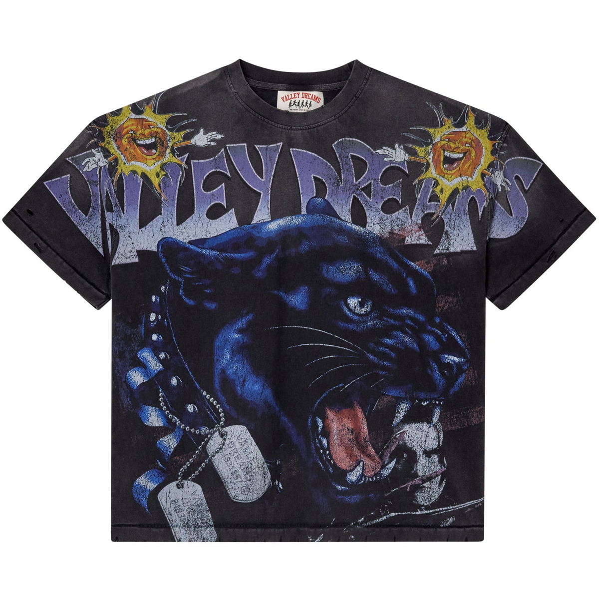 Camiseta Vale Forever Fury Big "Grey" Cinza Estonado