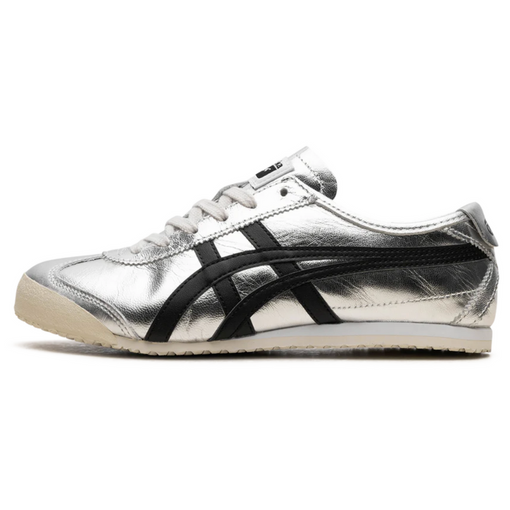 Tênis Onitsuka Tiger Mexico 66 "Black White" Prata/Preto