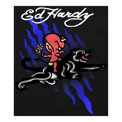 Regata Ed Hardy Sweet Evil "Black" Preto