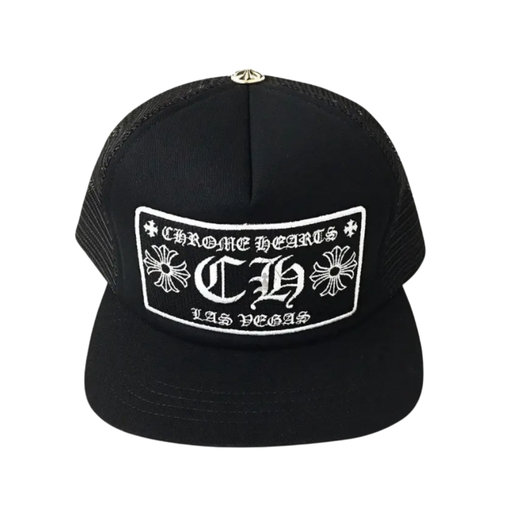 Boné Chrome Hearts "CH New York City Trucker Hat Black" Preto