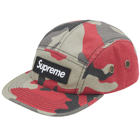 Boné Supreme SS26 "Military" Camuflado