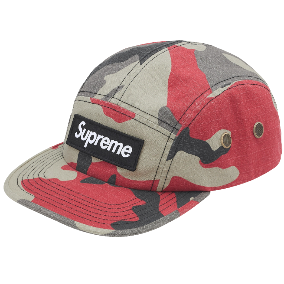 Boné Supreme SS26 "Military" Camuflado