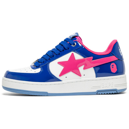 Tênis A Bathing Ape Bape Sta #1 "Blue/Pink" Azul/Rosa