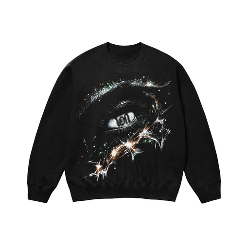 Moletom Crewneck Exclusiviist 1of1 Real Eyes, Realize, Real Lies "Black" Preto