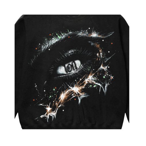 Moletom Crewneck Exclusiviist 1of1 Real Eyes, Realize, Real Lies "Black" Preto