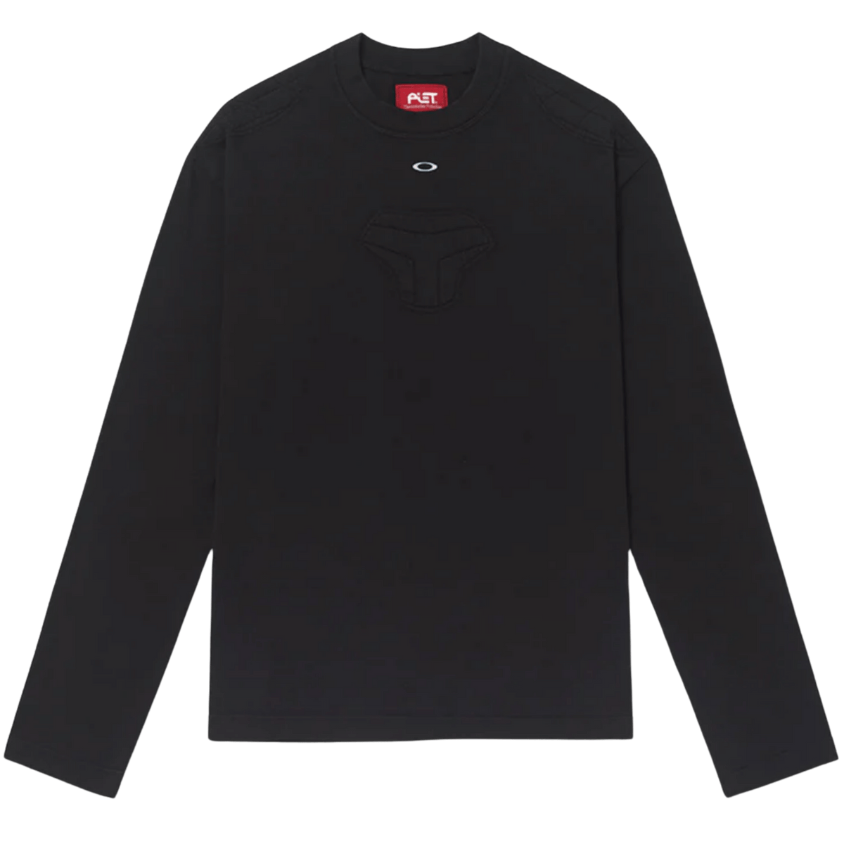 Camiseta Manga Longa Piet x Oakley Logo "Black" Preto