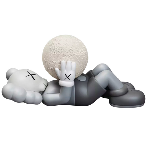 Boneco Kaws Holiday Shanghai Vinyl Figure "Brown" Marrom