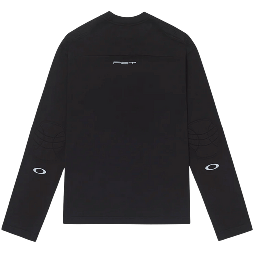 Camiseta Manga Longa Piet x Oakley Logo "Black" Preto