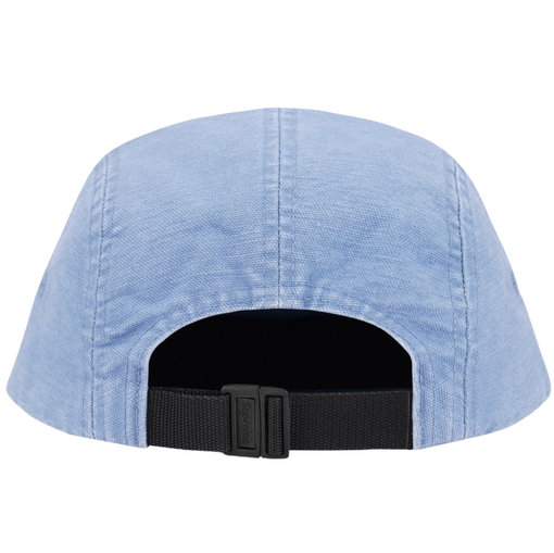 Boné Supreme SS26 "Canvas Camp Cap" Azul Claro
