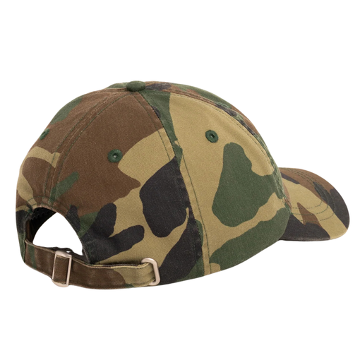 Boné Stussy Washed "Camo" Verde