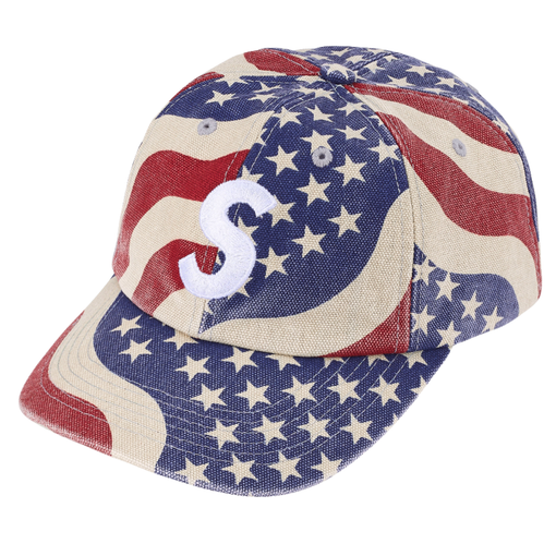 Boné Supreme SS26 "Pigment Coated S Logo 6-Panel" Multicolor
